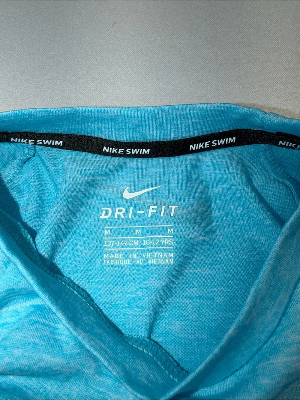Nike Swim Shirt | Boys Medium | Blue | GUC